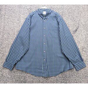 Brooks Brothers Regent Dress Shirt Mens XXL Long Sleeve Button Up Plaid Supima